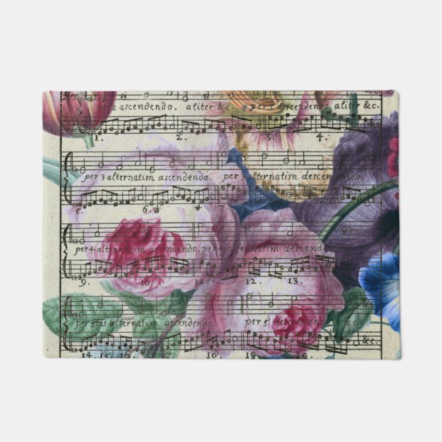 Paillasson Chansons florales (Devant)
