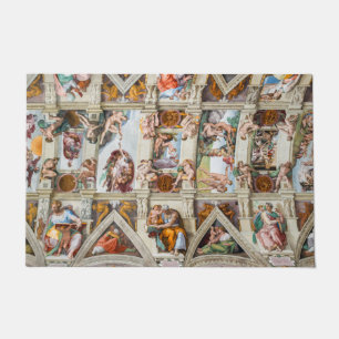 Paillasson Chapelle Sixtine Michel-Ange - Vatican, Rome, Ital