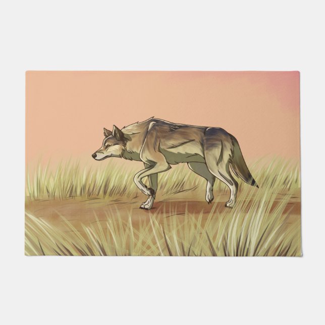 Paillasson Chasse au lever du soleil (Devant)