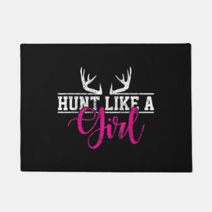 Paillasson Chasse Fille Chasse Comme Une Fille