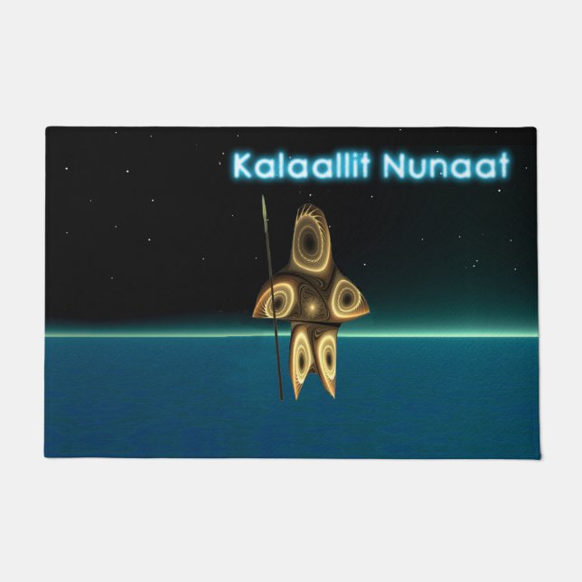 Paillasson Chasseur inuit fragile - Groenland (Devant)