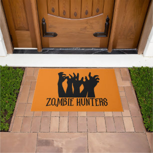 Paillasson Chasseurs de zombies Halloween