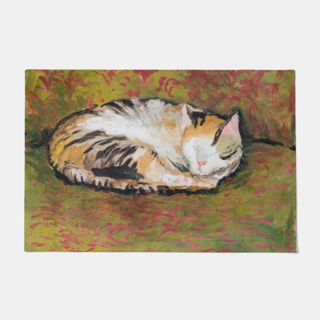 Paillasson Chat, Août Macke Doormat (Devant)