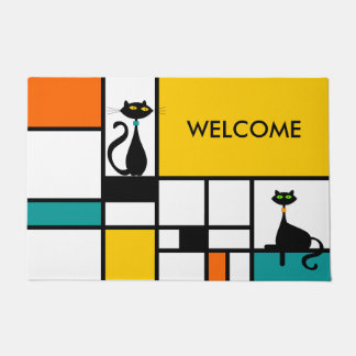 Paillasson Chat - Art Moderne