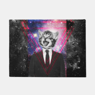 Paillasson Chat d'Illuminati