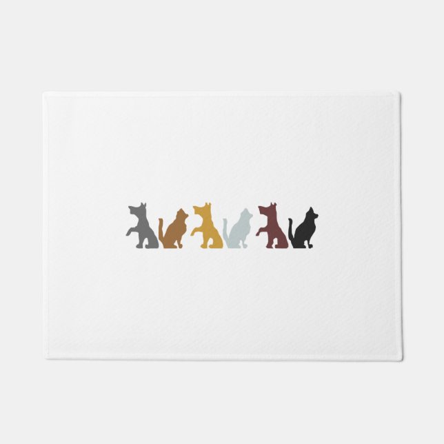 Paillasson Chat et chien    (Devant)