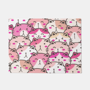 Paillasson Chat Motif Drôle Animaux de compagnie colorés