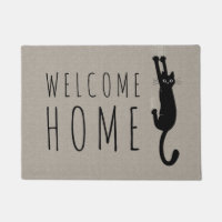 Chat Noir Drôle Accroché | Cool Kitty personnalisé