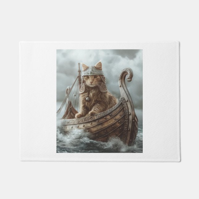 Paillasson Chat viking (Devant)