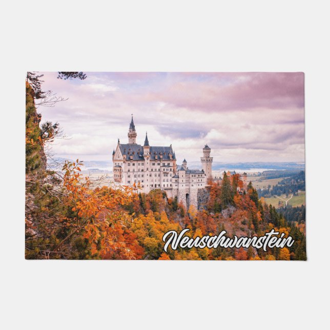 Paillasson Château de Neuschwanstein, Allemagne (Devant)