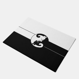 Paillasson Chats de Yin yang
