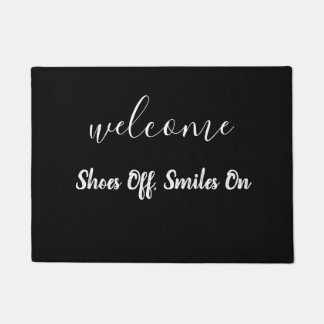 Paillasson Chaussures Éteintes, Souriez Sur