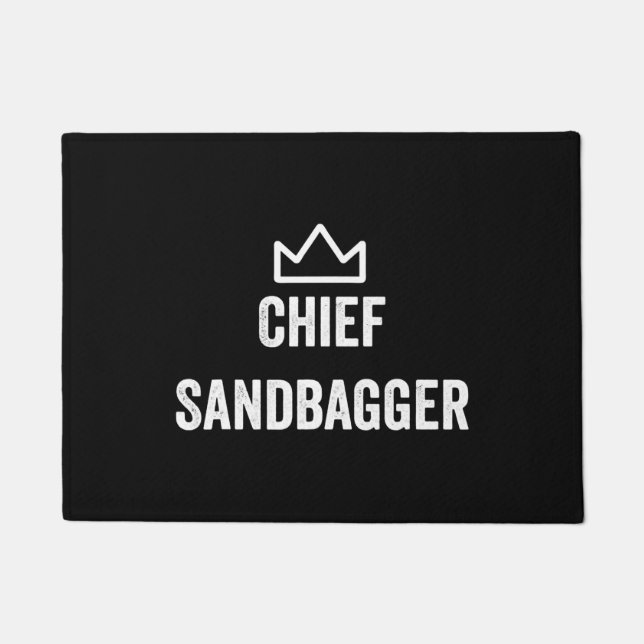 Paillasson Chef Sandbagger Golf mème Bjj Chess Sandbag (Devant)