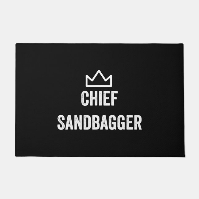 Paillasson Chef Sandbagger Golf mème Bjj Chess Sandbag (Devant)