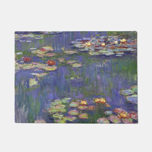 Paillasson Chefs-d'œuvre de Nymphéas de Monet (Devant)