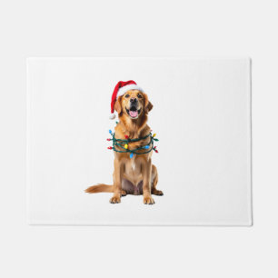 Paillasson Chemise de Noël pour chien, Pyjama Golden retrieve