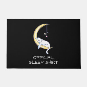 Paillasson Chemise de sommeil officielle du chat   Chat propr
