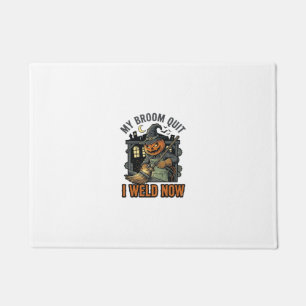 Paillasson Chemise de Soudure Halloween Dessin de Balai de So