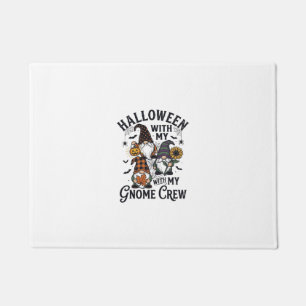 Paillasson Chemise d'équipage de gnome Halloween Gravure Vint