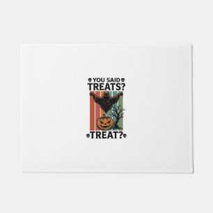 Paillasson Chemise Halloween Fantôme avec Pun de friandise ef