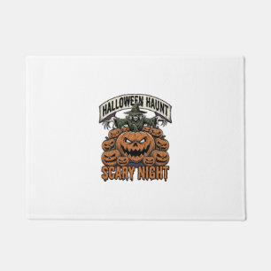 Paillasson Chemises de gravure vintage citrouilles Halloween 