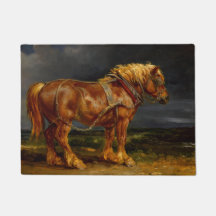 Cheval Brun Rougeâtre (par James Ward)