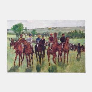 Paillasson Chevaux de course, Edgar Degas