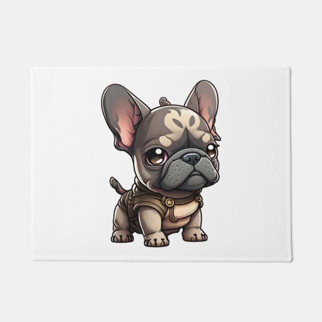 Paillasson Chibi French Bulldog (Devant)