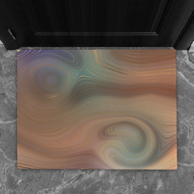 Paillasson Chic Earthy | Natural Agate Welcome-Ish (Créateur téléchargé)