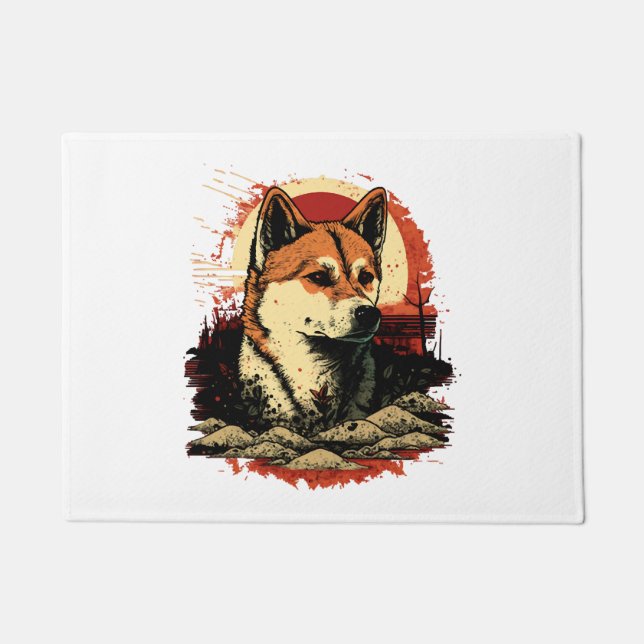 Paillasson Chien Akita Inu (Devant)