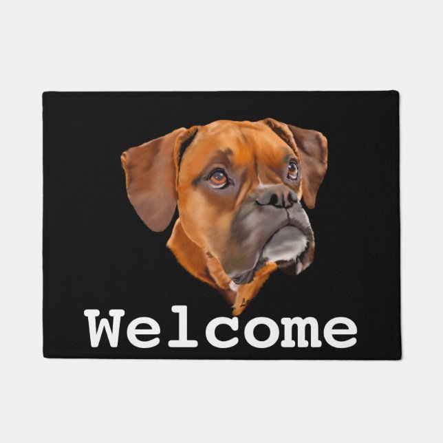 Paillasson Chien Boxer (Devant)