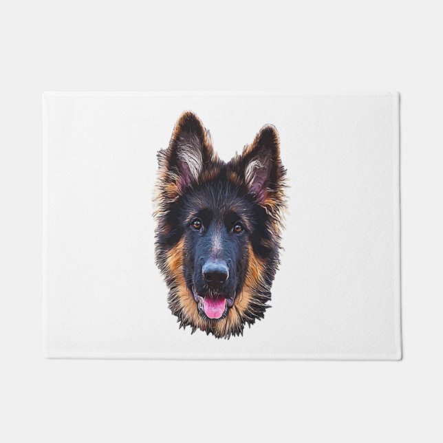 Paillasson Chien chiot allemand (Devant)
