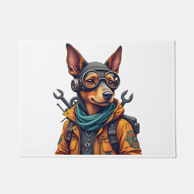 Paillasson Chien d'aventure   (Devant)