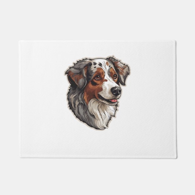 Paillasson Chien de berger australien 1 (Devant)