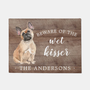Paillasson Chien de Chien de Chien de France Porte Mat Person
