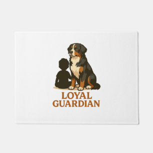 Paillasson Chien de montagne bernois Gardien de famille loyal