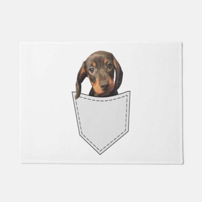 Paillasson Chien de poche Dachshund (Devant)