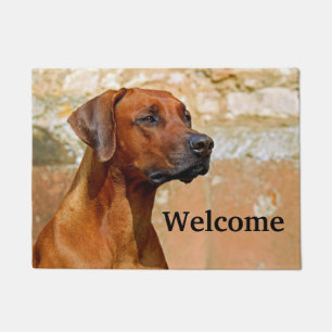 Paillasson Chien de Rhodesian Ridgeback