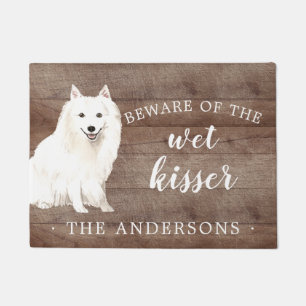 Paillasson Chien Spitz Japonais Porte Mat Personnalisé