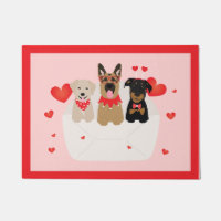 Chiens Dans L'Amour Enveloppe