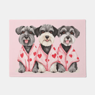 Paillasson Chiens de la Saint Valentin