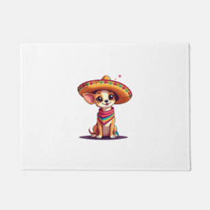 Paillasson Chihuahua  Mexique  Cinco de Mayo  Chien Drôle   (
