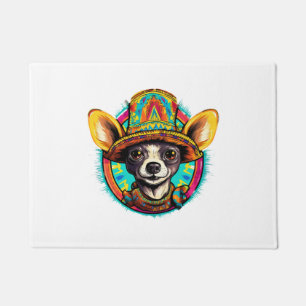 Paillasson Chihuahua Mexique Cinco de Mayo Funny Chien