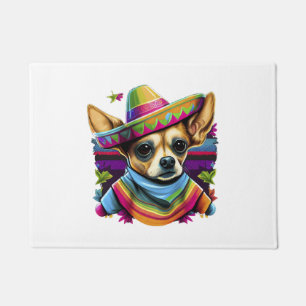 Paillasson Chihuahua Mexique Cinco de Mayo Funny Chien