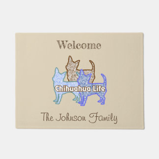 Paillasson Chihuahua Vie Porte Mat
