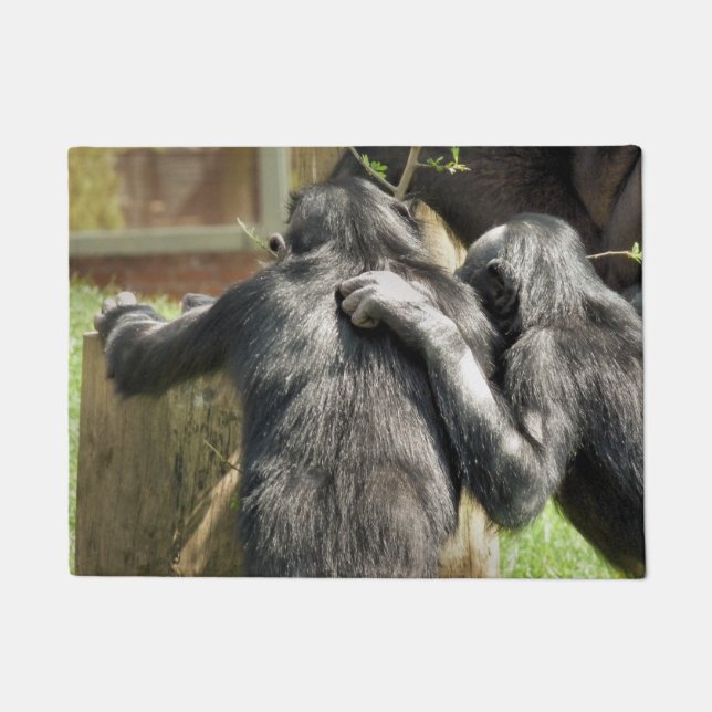 PAILLASSON CHIMPANZEES    (Devant)