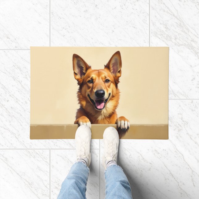 Paillasson Chinook Dog Doormat Art (Intérieur)