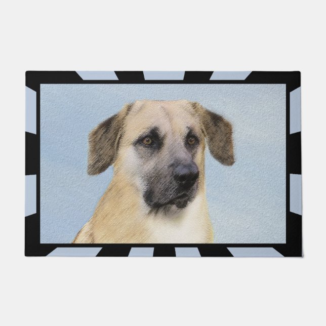 Paillasson Chinook (Oreilles Abandonnées) Peinture - Art orig (Devant)