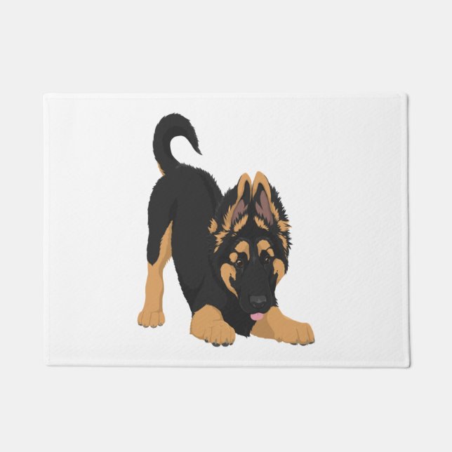 Paillasson Chiot berger allemand (Devant)