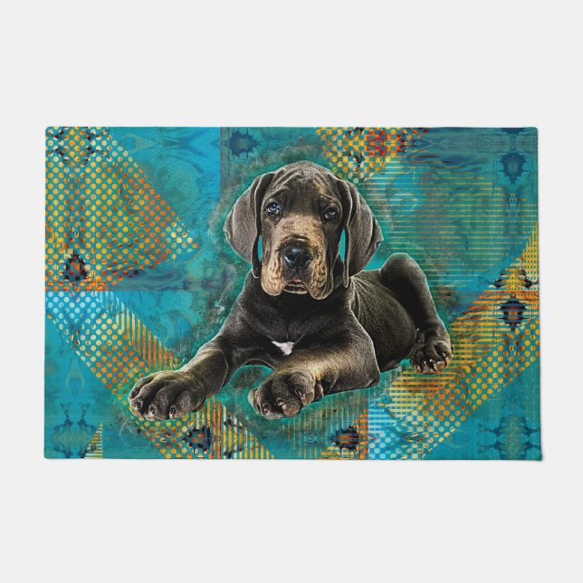 Paillasson Chiot de great dane (Devant)